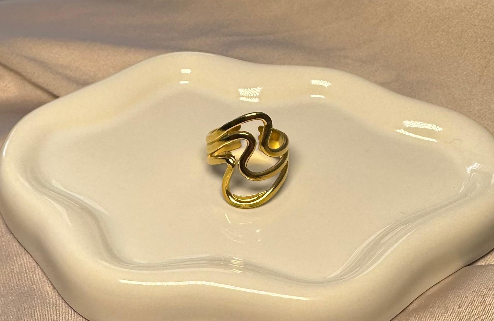 Bague Méandre